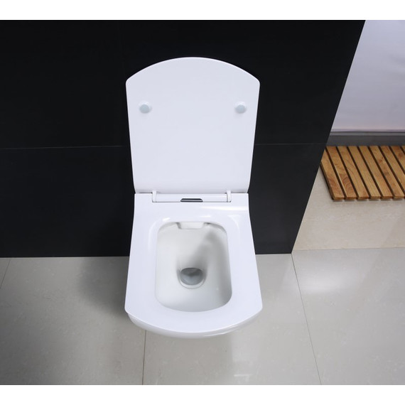 Инсталляция Grohe Rapid SL с подвесным безободковым унитазом BelBagno Carina - 3 Инсталляция Grohe Rapid SL с подвесным безободковым унитазом BelBagno Carina фото 3