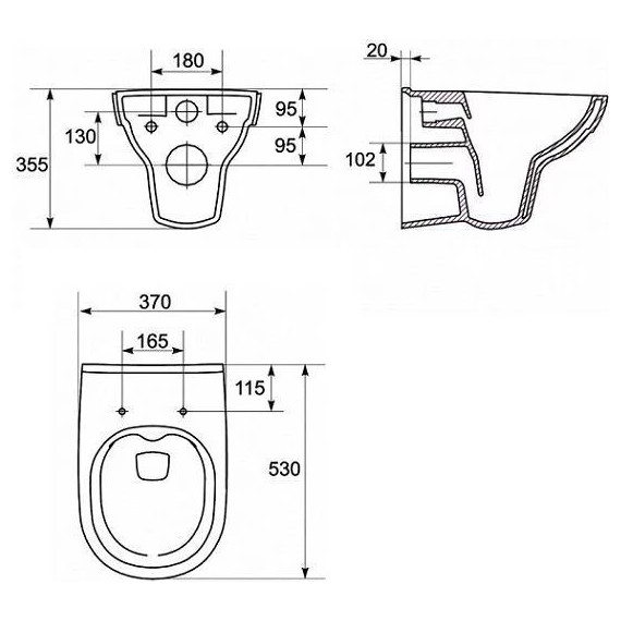 Инсталляция Grohe Rapid SL с подвесным унитазом Cersanit City New Clean On - 14 Инсталляция Grohe Rapid SL с подвесным унитазом Cersanit City New Clean On фото 14