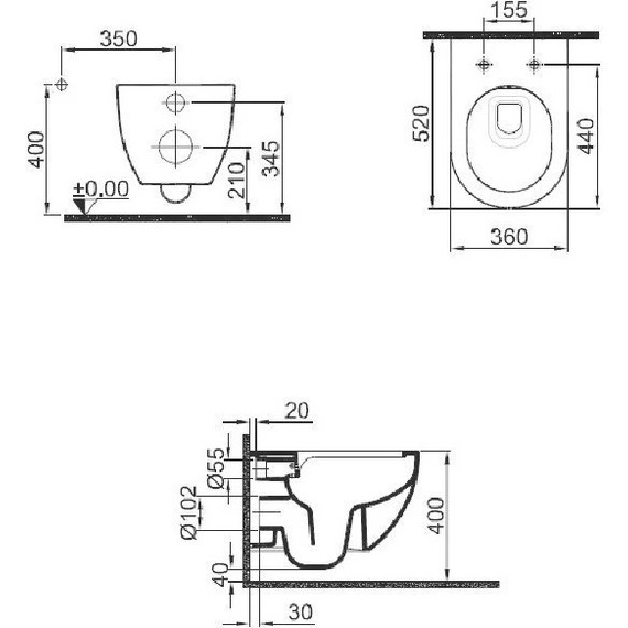 Инсталляция Grohe Rapid SL с подвесным безободковым унитазом Kale Zero 2.0 - 9 Инсталляция Grohe Rapid SL с подвесным безободковым унитазом Kale Zero 2.0 фото 9