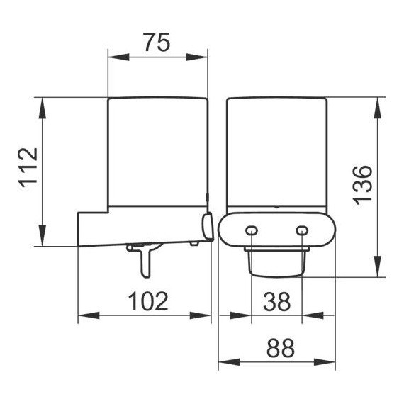 Дозатор для жидкого мыла Keuco Elegance 11652019000 фото 2