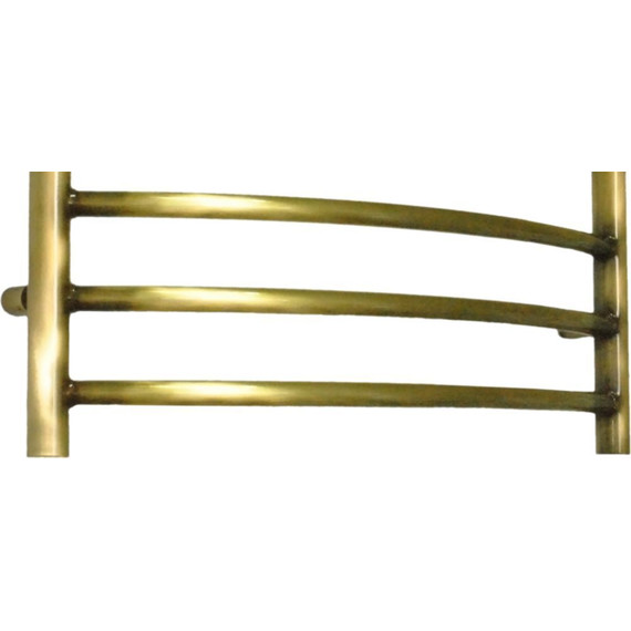 Полотенцесушитель водяной Domoterm Калипсо АБР П9 500x700 мм, античная бронза фото 3