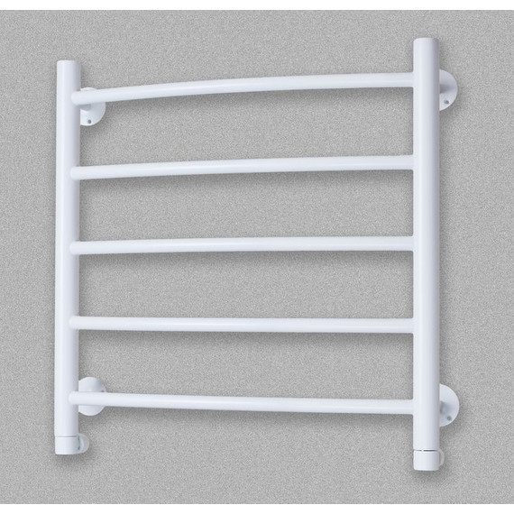 Полотенцесушитель водяной Domoterm Калипсо БЕЛ П5 500x500 мм, белый фото 2