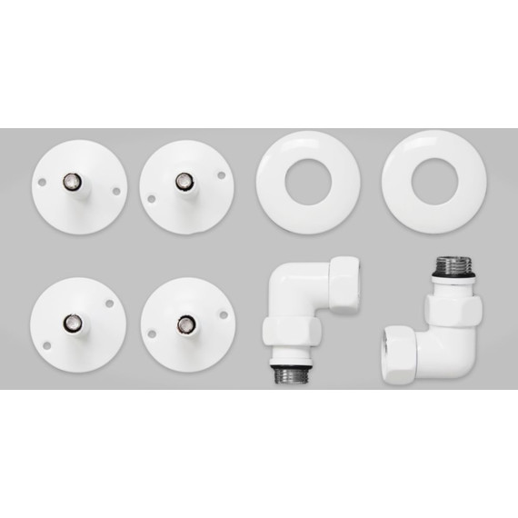 Полотенцесушитель водяной Domoterm Калипсо БЕЛ П7 500x700 мм, белый - 4 Полотенцесушитель водяной Domoterm Калипсо БЕЛ П7 500x700 мм, белый фото 4