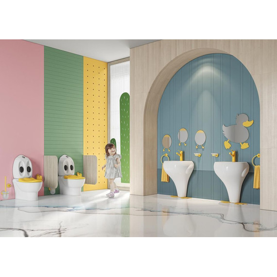 Раковина напольная детская Creavit Ducky 52 см DC052.00000 фото 3