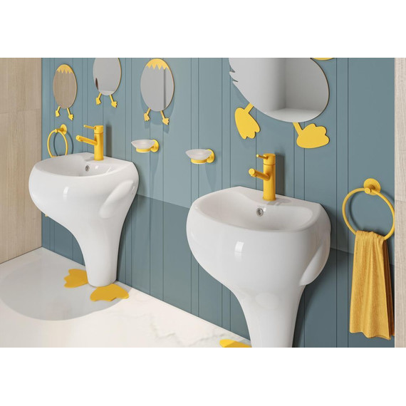 Раковина напольная детская Creavit Ducky 52 см DC052.00000 фото 4