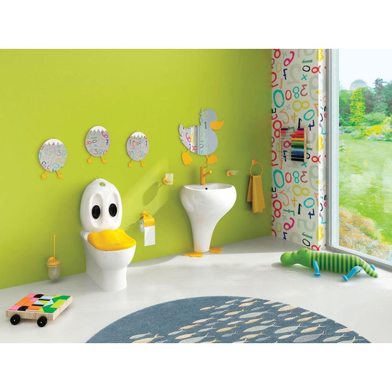 Раковина напольная детская Creavit Ducky 52 см DC052.00000 фото 5