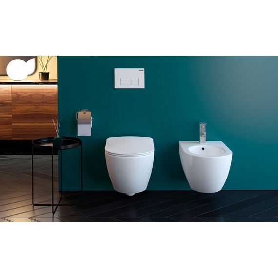 Унитаз подвесной безободковый Creavit Free FE322.00100 фото 6