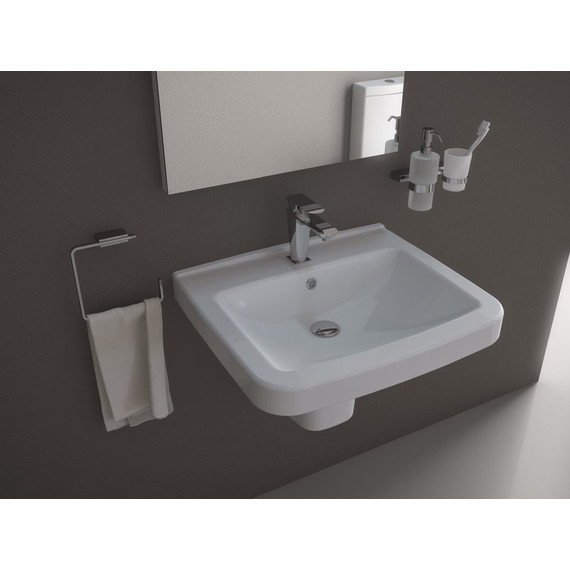 Раковина подвесная Creavit Lara 60 см LR060.00000 - 3 Раковина подвесная Creavit Lara 60 см LR060.00000 фото 3