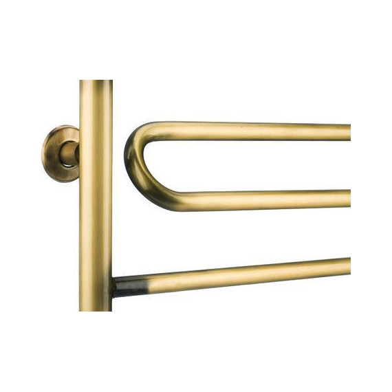 Полотенцесушитель водяной Domoterm Офелия АБР П12 500х950 мм, античная бронза фото 2