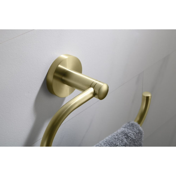 Полотенцедержатель Timo Saona 13050/17, цвет золото матовое фото 3