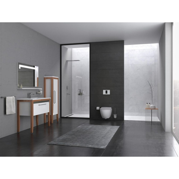 Раковина подвесная Creavit Su 100 см SU100.00000 - 4 Раковина подвесная Creavit Su 100 см SU100.00000 фото 4