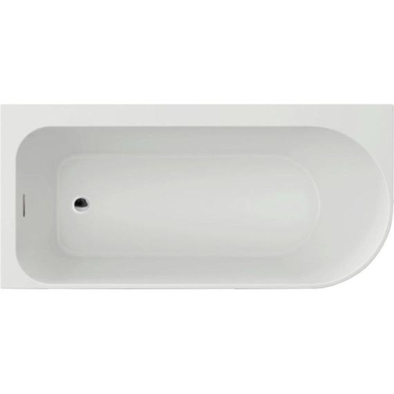 Ванна акриловая Azario Luton 170x80 см L LUT17080 с каркасом фото 2