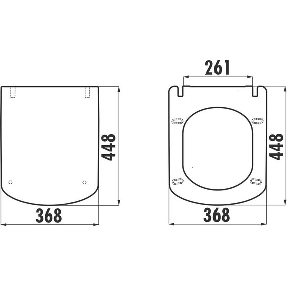 Сиденье с крышкой для унитаза Creavit Elegant микролифт KC5030 - 2 Сиденье с крышкой для унитаза Creavit Elegant микролифт KC5030 фото 2