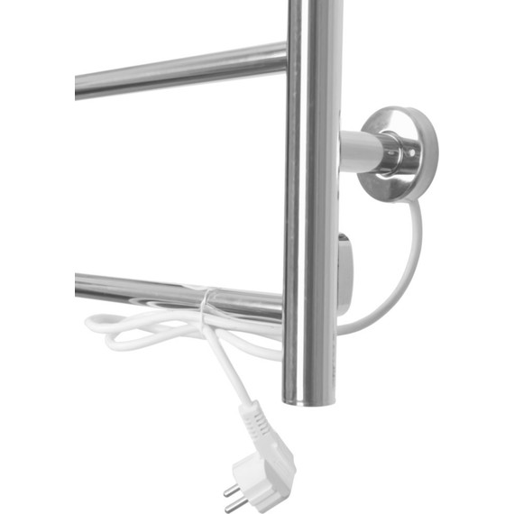 Полотенцесушитель электрический Domoterm Аврора с полкой П10 500х900 мм (возможность скрытого подключения) EK R фото 2