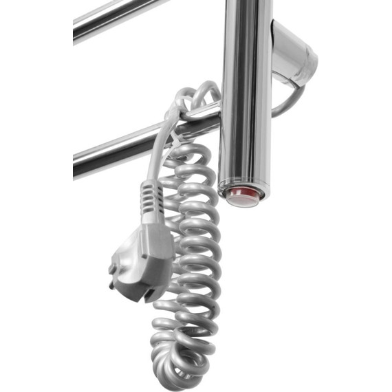 Полотенцесушитель электрический Domoterm Аврора П10 500х900 мм (возможность скрытого подключения) EK R фото 3