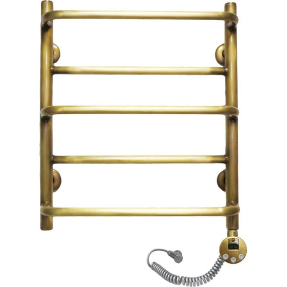 Полотенцесушитель электрический Domoterm Орфей АБР П5 500х700 мм ER, цвет античная бронза фото 2