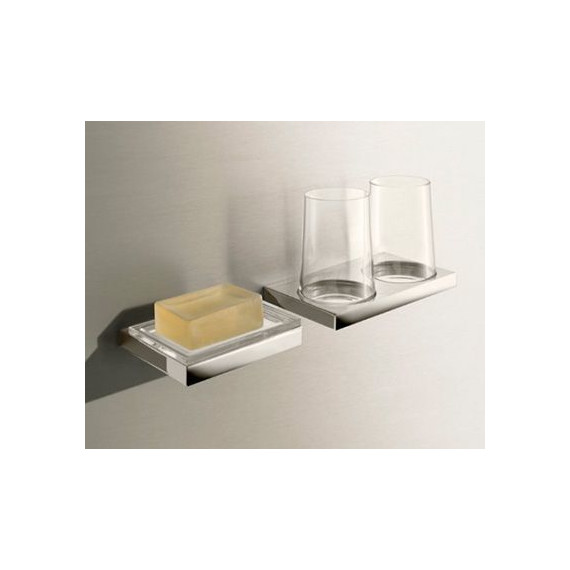 Двойной стакан для зубных щеток Keuco Edition 11 11151019000 - 2 Двойной стакан для зубных щеток Keuco Edition 11 11151019000 фото 2