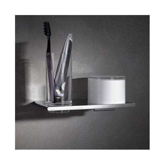 Дозатор для жидкого мыла со стаканом Keuco Edition 400 11553019000 фото 3