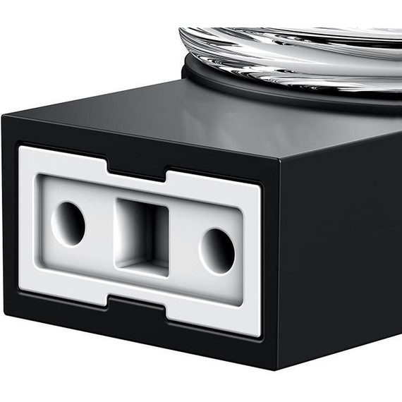 Стакан для зубных щеток Keuco Plan 14950379000, цвет чёрный матовый фото 5