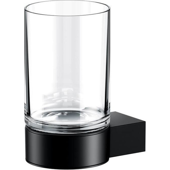 Стакан для зубных щеток Keuco Plan 14950379000, цвет чёрный матовый фото 7