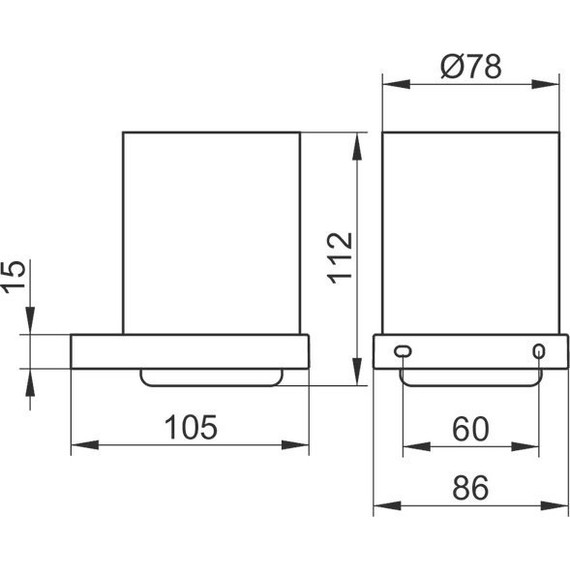 Стакан для зубных щеток Keuco Edition 90 19150019000 - 8 Стакан для зубных щеток Keuco Edition 90 19150019000 фото 8