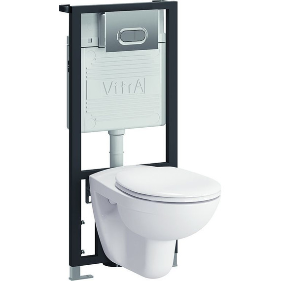 Инсталляция с подвесным унитазом Vitra Normus 9773B003-7202 фото 