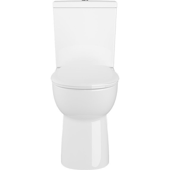 Унитаз-компакт Vitra Special Needs Conforma 9832B003-7204 для людей с ограниченными возможностями, с крышкой дюропласт фото 3