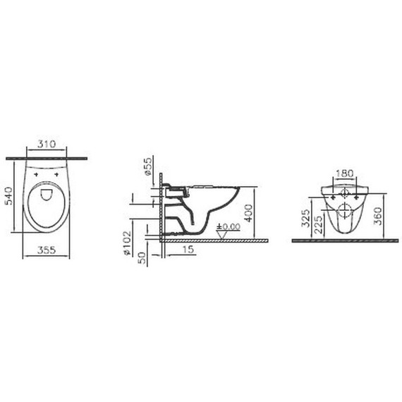 Инсталляция с подвесным безободковым унитазом Vitra S10 9842B003-7206 - 9 Инсталляция с подвесным безободковым унитазом Vitra S10 9842B003-7206 фото 9