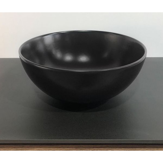 Раковина-чаша Comforty 35 см 107MB, черный матовый - 5 Раковина-чаша Comforty 35 см 107MB, черный матовый фото 5