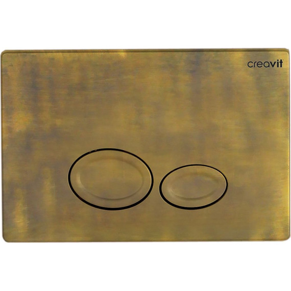 Кнопка смыва Creavit Drop GP2007.00, бронза фото 