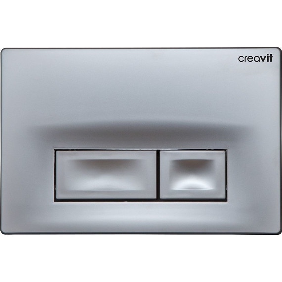 Кнопка смыва Creavit Ore GP3002.00, серый матовый фото 