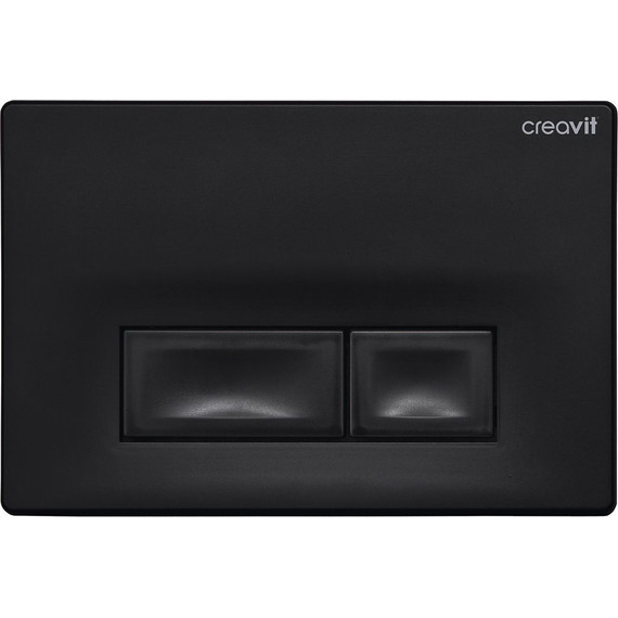 Кнопка смыва Creavit Ore GP3002.01, черный матовый фото 