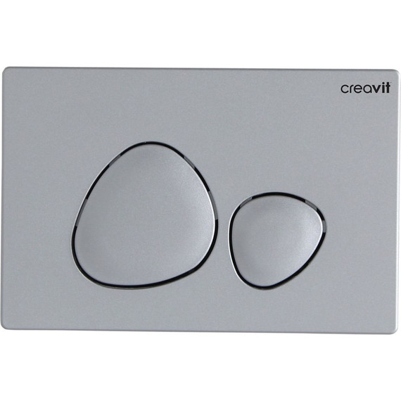Кнопка смыва Creavit Spa GP7002.00, серый матовый фото 