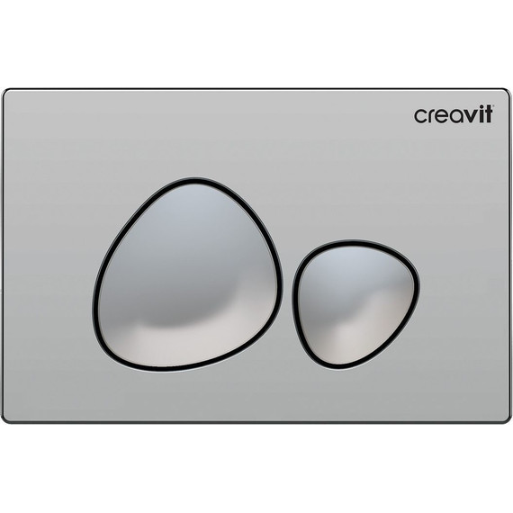 Кнопка смыва Creavit Spa GP7004.00, хром глянец фото 
