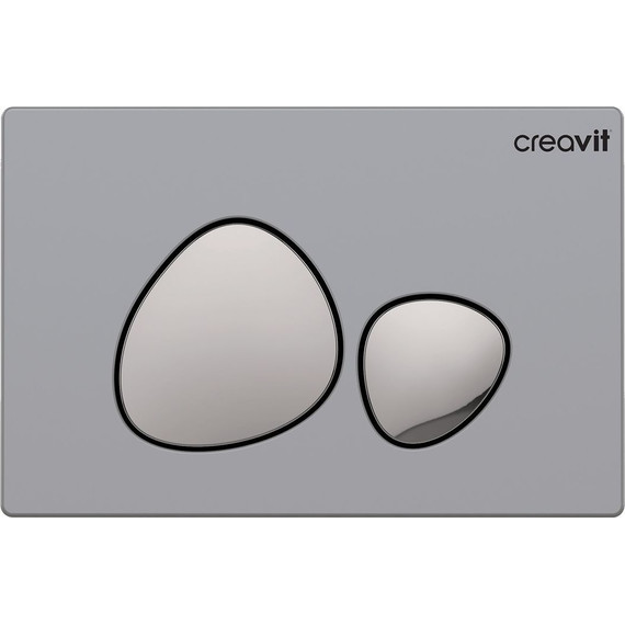 Кнопка смыва Creavit Spa GP7003.00, хром матовый фото 