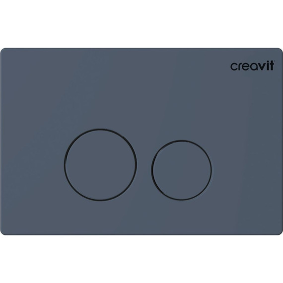 Кнопка смыва Creavit Terra GP9002.05, базальт матовый фото 