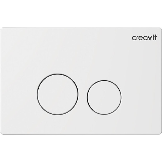Кнопка смыва Creavit Terra GP9001.00, белый фото 