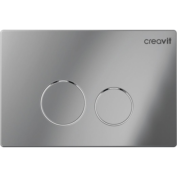 Кнопка смыва Creavit Terra GP9004.00, хром глянец фото 