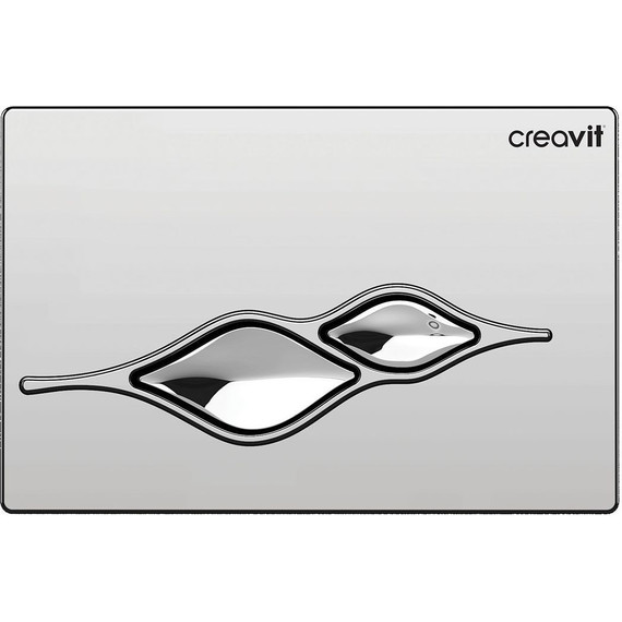 Кнопка смыва Creavit Ufo GP1004.00, хром глянец фото 