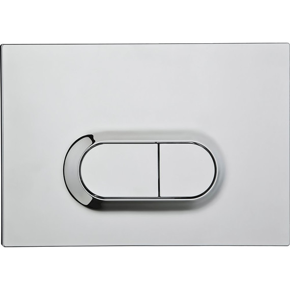 Кнопка смыва Vitra Loop O 740-0580, хром глянцевый фото 