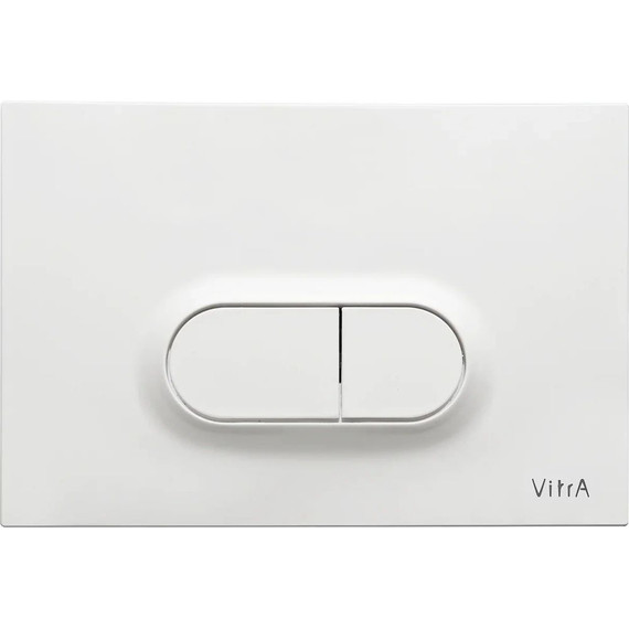 Кнопка смыва Vitra Loop 740-0500, белый глянцевый фото 