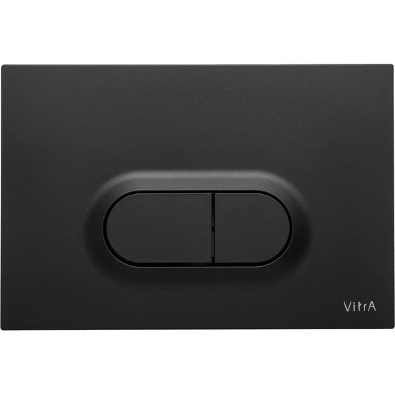 Кнопка смыва Vitra Loop 740-0511, черный матовый фото 