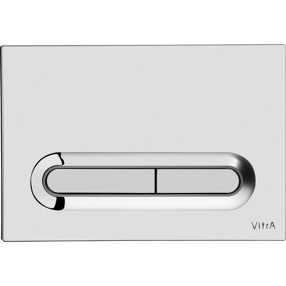 Кнопка смыва Vitra Loop T 740-0780, хром глянцевый фото 