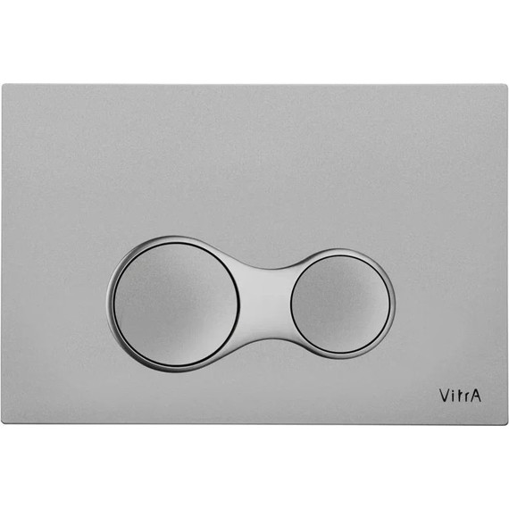 Кнопка смыва Vitra Sirius 740-0486, хром матовый фото 