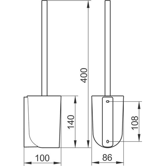 Ёршик для унитаза Keuco Elegance 11669019000 - 4 Ёршик для унитаза Keuco Elegance 11669019000 фото 4