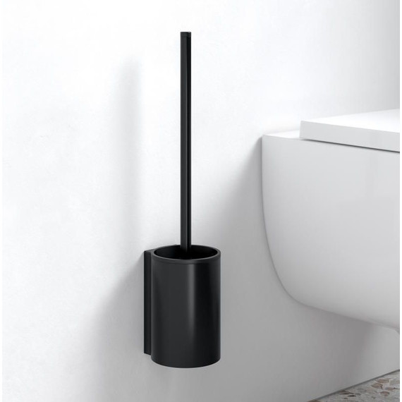 Ёршик для унитаза Keuco Plan 14972370200, цвет чёрный матовый - 4 Ёршик для унитаза Keuco Plan 14972370200, цвет чёрный матовый фото 4