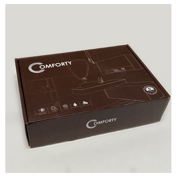 Смеситель для раковины Comforty FC018A-CMT, черный матовый фото 7