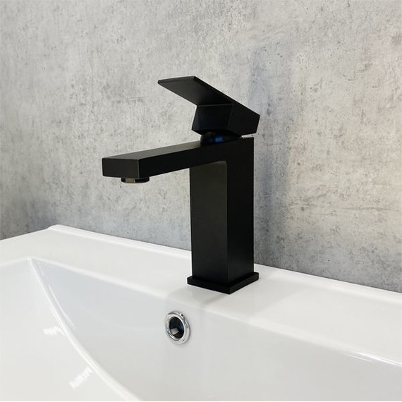 Смеситель для раковины Comforty FC045A-CMT, черный матовый фото 2