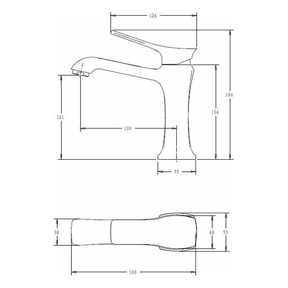 Смеситель для раковины Comforty FC066A-CCT фото 9