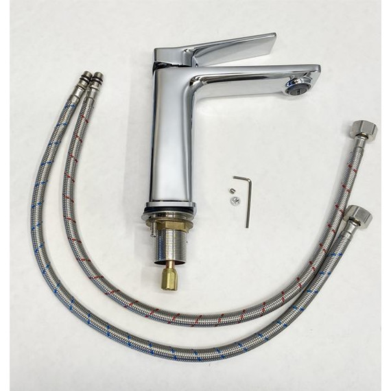 Смеситель для раковины Comforty FC071A-CCT, Цвет производителя: хром фото 5